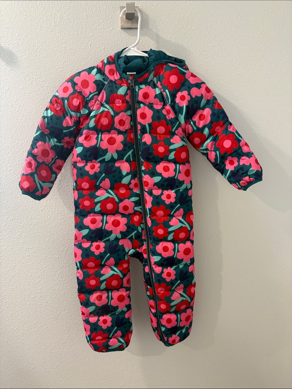 Hanna Andersson Floral Snowsuit